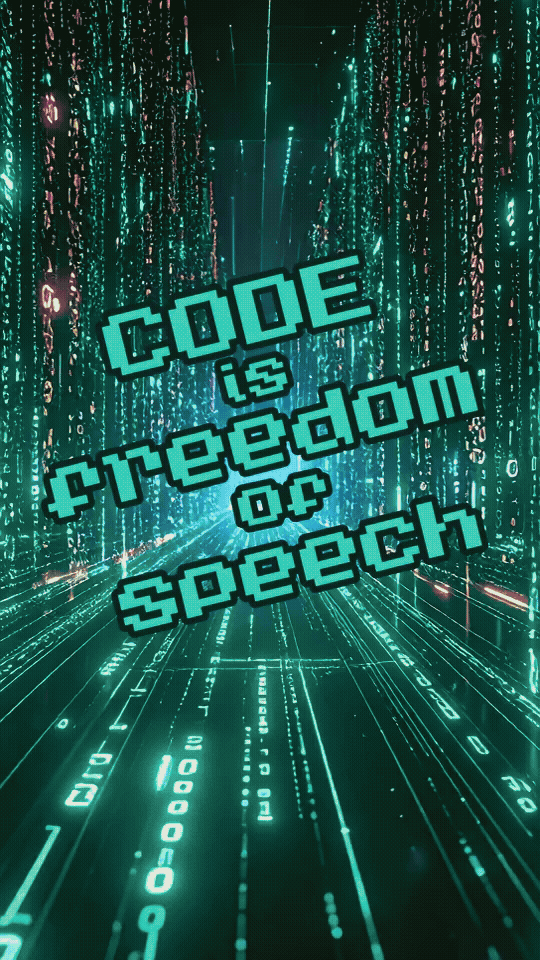 Code Is Freedom Of Speech #4